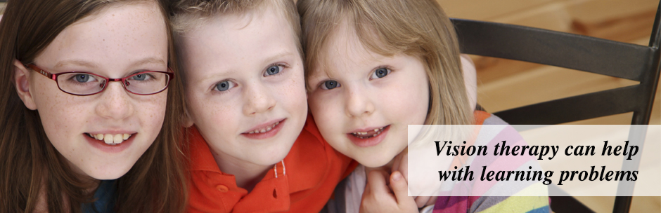 Vision Therapy can help learning problems Vision Therapy can help learning problems